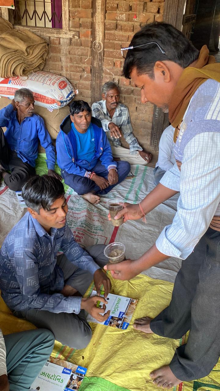 On-ground community meeting conducted by India Action Project